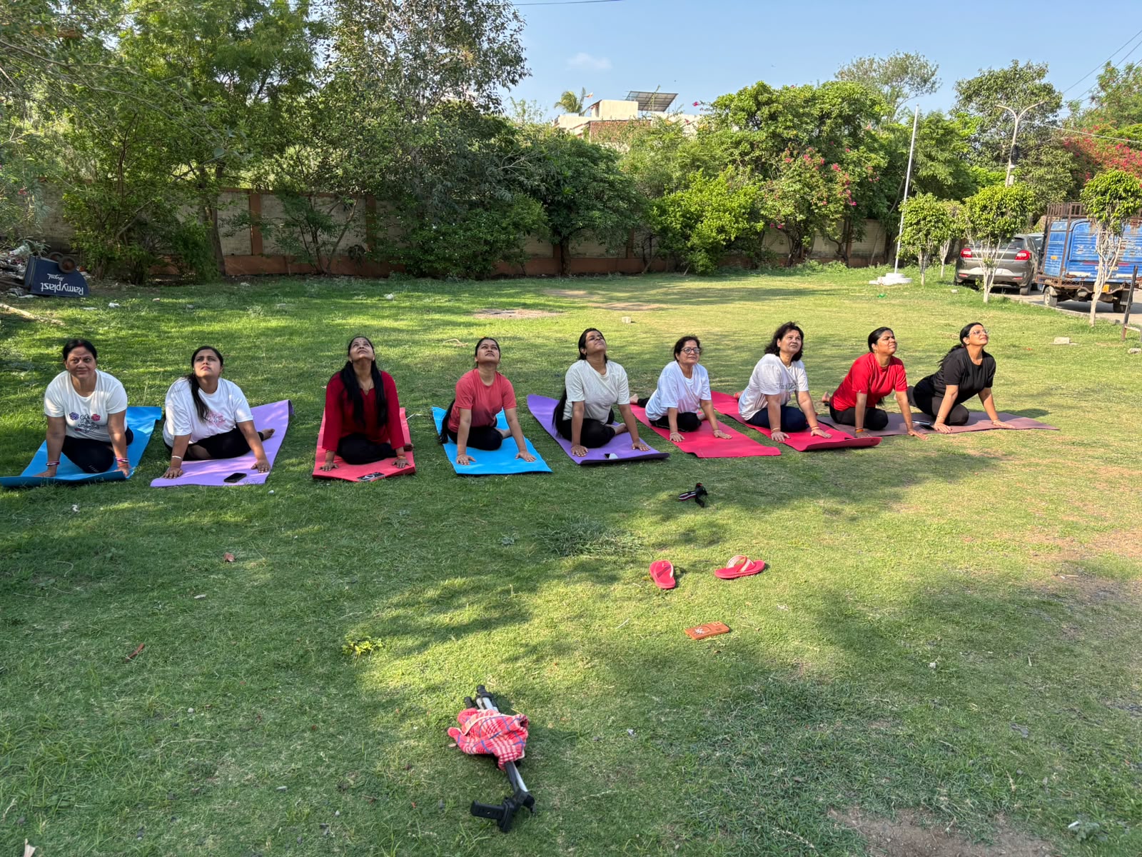 Peaceful Yoga and Pilates session
